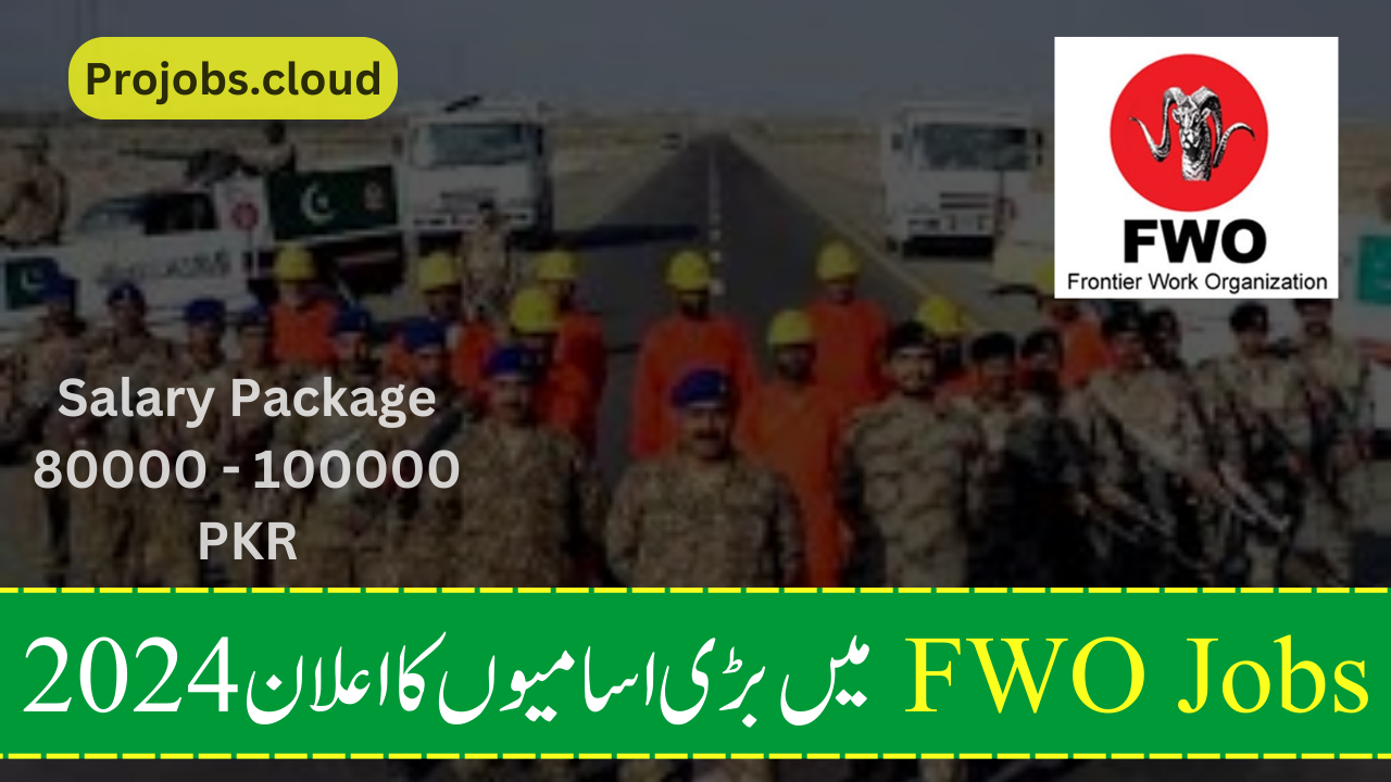 Latest Frontier Works Organization FWO New Jobs 2024 Apply Online